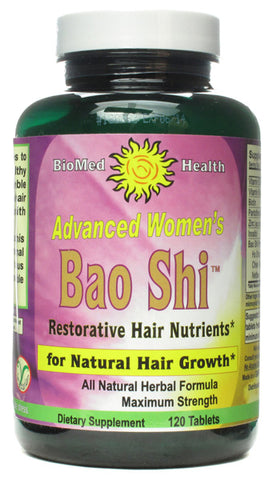 BIOMED HEALTH - Advanced Womens Bao Shi Restorative Hair Nutrients - 120 Capsules