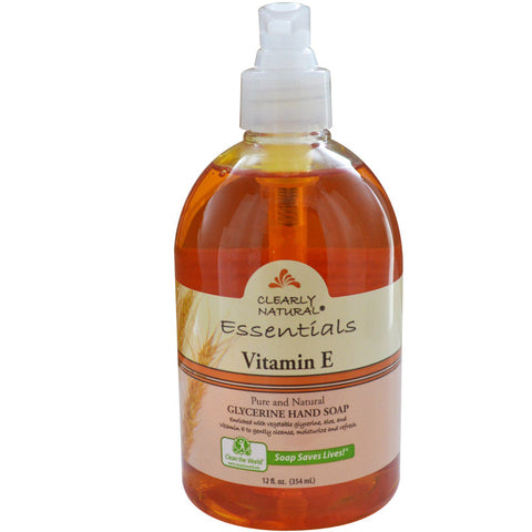 CLEARLY NATURAL - Liquid Glycerine Soap Vitamin E