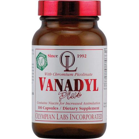 Olympian Labs Vanadyl Plus with Chromium 10 mg
