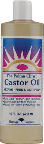 HERITAGE Castor Oil Hexane Free