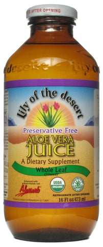 Lily of the Desert Preservative Free Aloe Vera Juice Whole Leaf