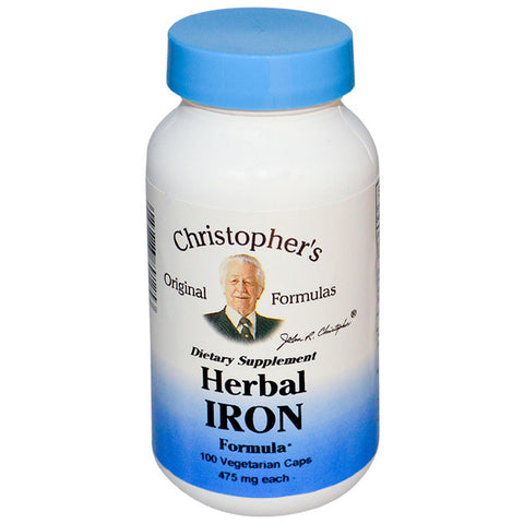 Dr Christophers Original Formulas Herbal Iron Formula