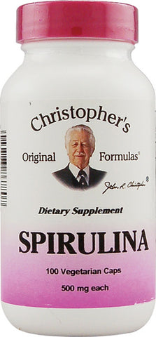 Dr Christophers Original Formulas Spirulina 500 mg