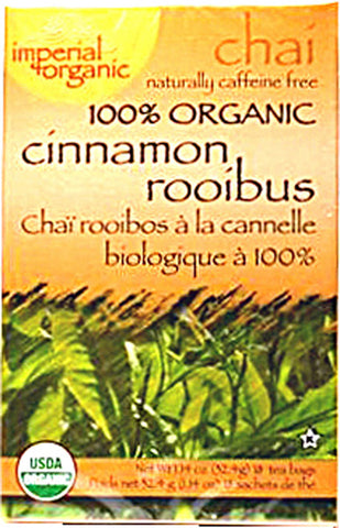 UNCLE LEE'S TEA - Imperial Organic Cinnamon Rooibos Chai Tea