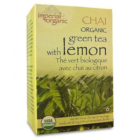 UNCLE LEE'S TEA - Imperial Organic Green Tea with Lemon Chai Tea