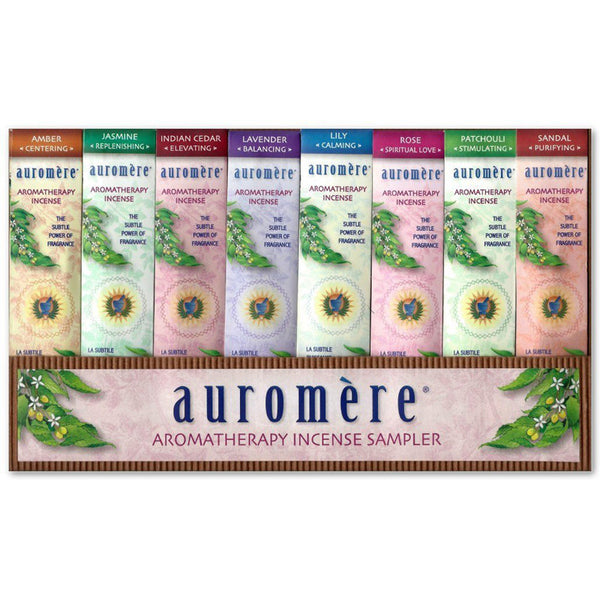 AUROMERE - Aromatherapy Incense Sampler