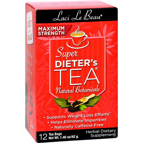 Laci Le Beau Maximum Strength Dieter's Tea Natural Botanicals