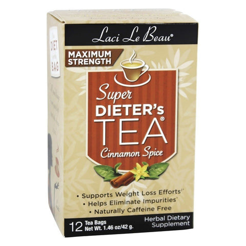 Laci Le Beau Maximum Strength Super Dieter's Tea Cinnamon Spice