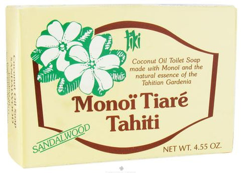 Monoi Tiare Tahiti Soap Bar Sandalwood