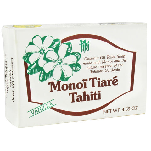 Monoi Tiare Tahiti Vanilla Soap Bar