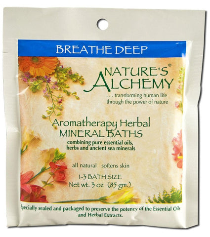 Natures Alchemy Aromatherapy Bath Breathe Deep