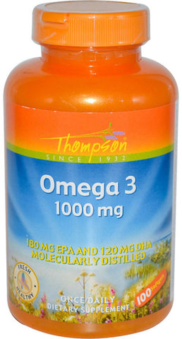 Thompson Nutritional Omega 3 1000 mg