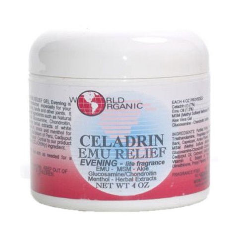 WORLD ORGANIC - Celadrin EMU Relief Cream