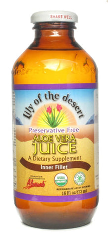 Lily of the Desert Preservative Free Whole Leaf Aloe Vera Juice