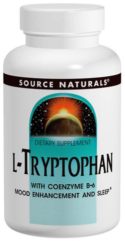 Source Naturals L Tryptophan with Coenzyme B 6