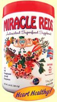 Miracle Greens Miracle Reds Antioxidant Super Food