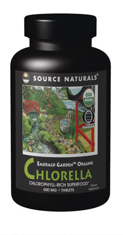 Source Naturals Emerald Garden Organic Chlorella - 3 oz (1,000 mg)