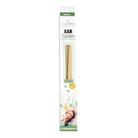 Wallys Natural Products Ear Candles Herbal Beeswax