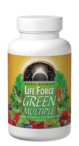 Source Naturals Life Force Green Multiple - 180 Tablets