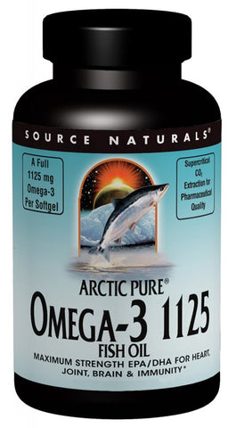 Source Naturals ArcticPure Omega-3 Fish Oil - 30 Softgels (1,125 mg)