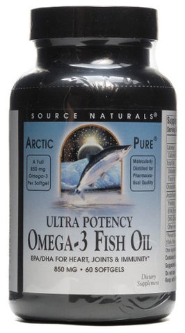 Source Naturals ArcticPure Ultra Potency Omega 3 Fish Oil