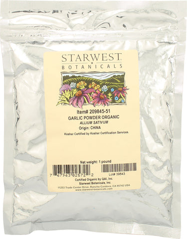 Starwest Botanicals Organic Garlic Powder