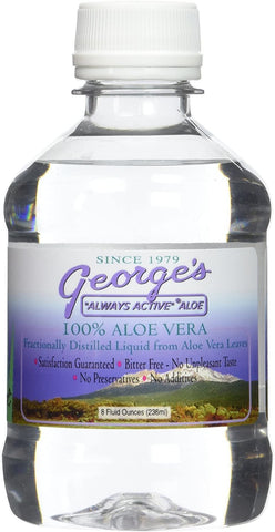 Aloe Vera Drink George's Always Active Aloe 8 Fl Oz (Pack of 1)