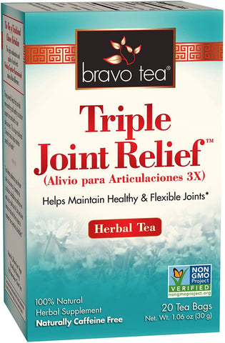BRAVO TEAS - Triple Joint Relief Herbel Tea - 20 Tea Bags