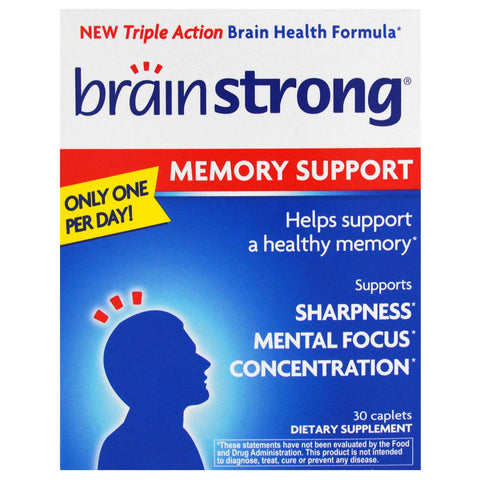 BRAINSTRONG - Memory Support - 30 Caplets