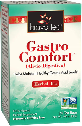 BRAVO TEAS - Gastro Comfort Herbal Tea - 20 Tea Bags
