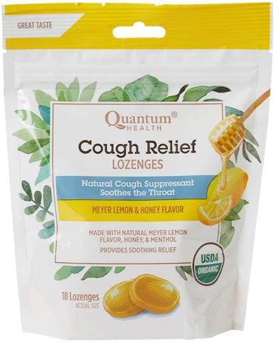 Quantum Health Organic Cough Relief Lozenges