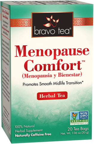 BRAVO TEAS - Menopause Comfort Herbal Tea - 20 Tea Bags