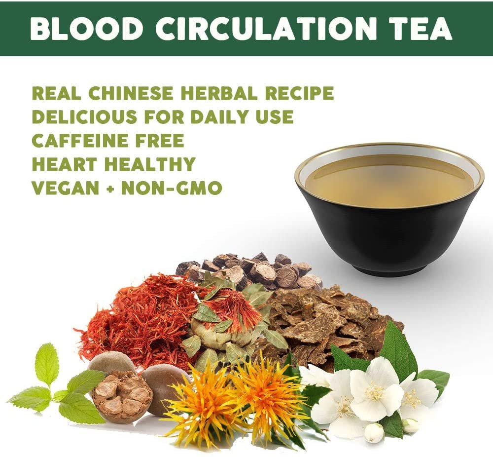 Circulation Tea BRAVO TEAS - Blood Circulation Herbal Tea - 20 Tea Bags – Vitamin Grocer UK
