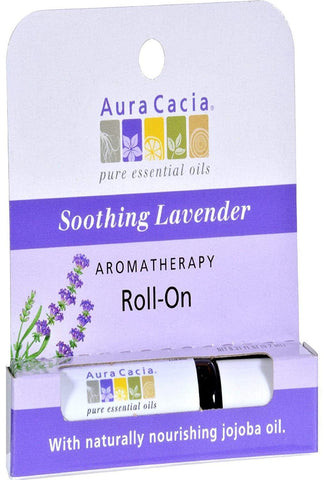 AURA CACIA - Soothing Lavender Aromatherapy Roll On - 0.31 fl oz (9.2 ml)