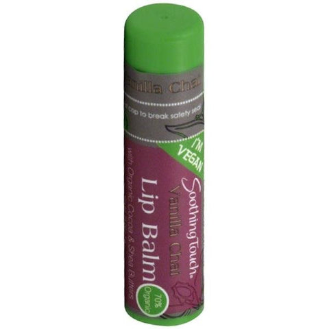 SOOTHING TOUCH - Vanilla Chai Vegan Lip Balm - 0.25 oz. Lip Balm