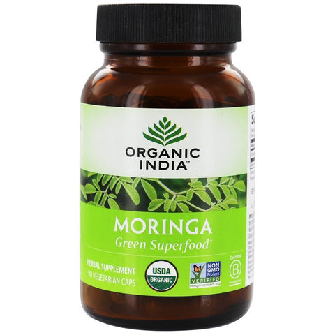 ORGANIC INDIA - Moringa - 90 Vegetarian Capsules